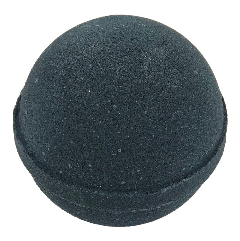 Handmade Black Velvet Bath Bomb, Charcoal